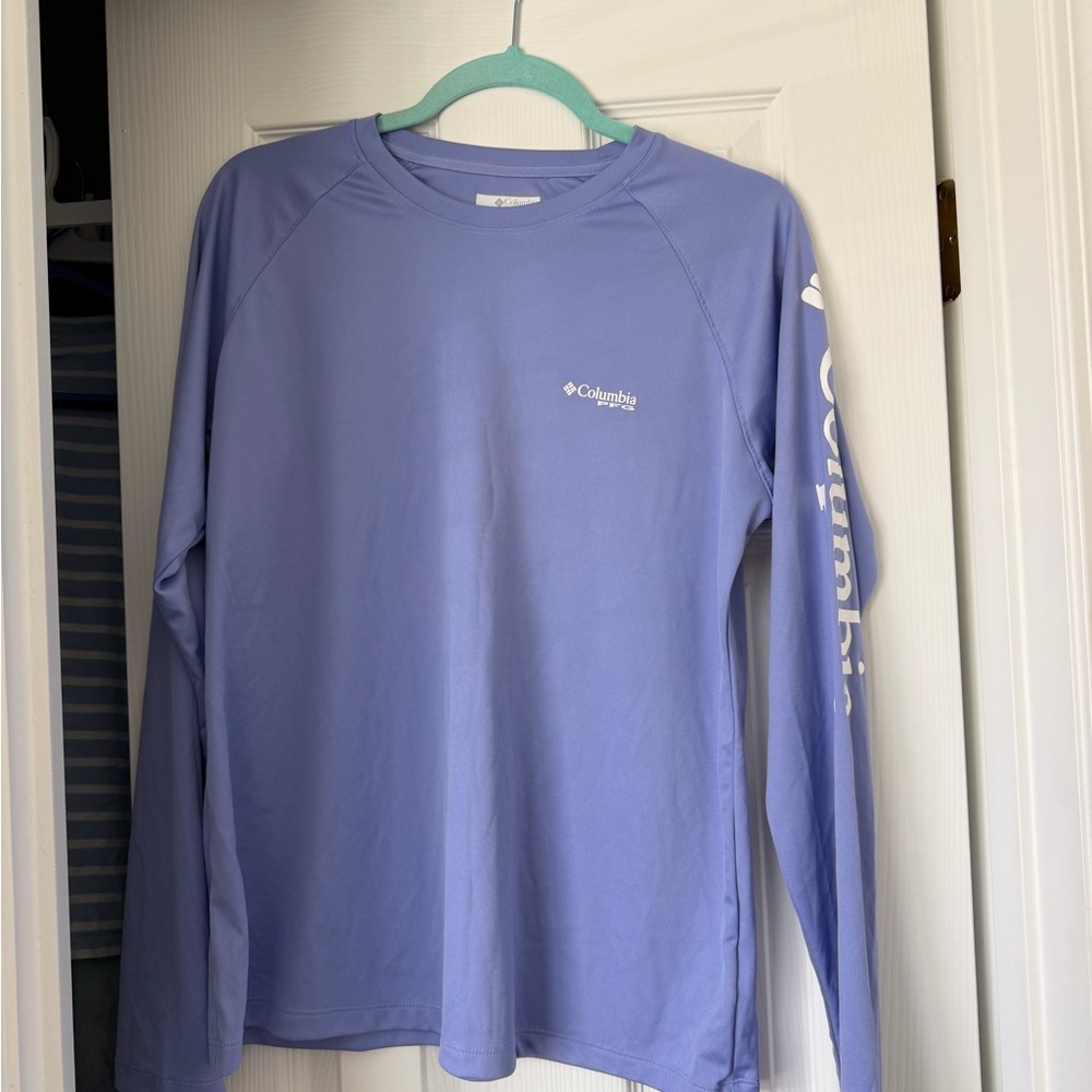 Columbia Women’s Long Sleeve Performance Shirt - Lavender - Size Large
